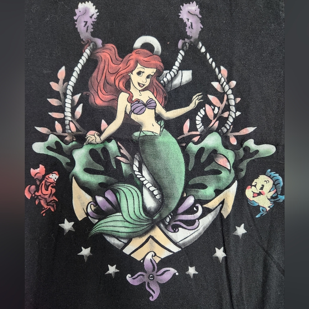 Ladies Disney Little Mermaid Tee - Picture 2 of 6